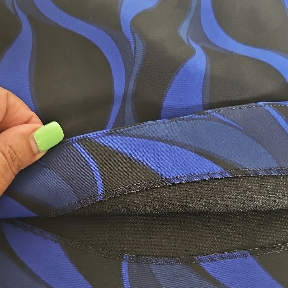 Zara Blue Mini Pencil Skirt for Cocktail Nights - Picture 15 of 16